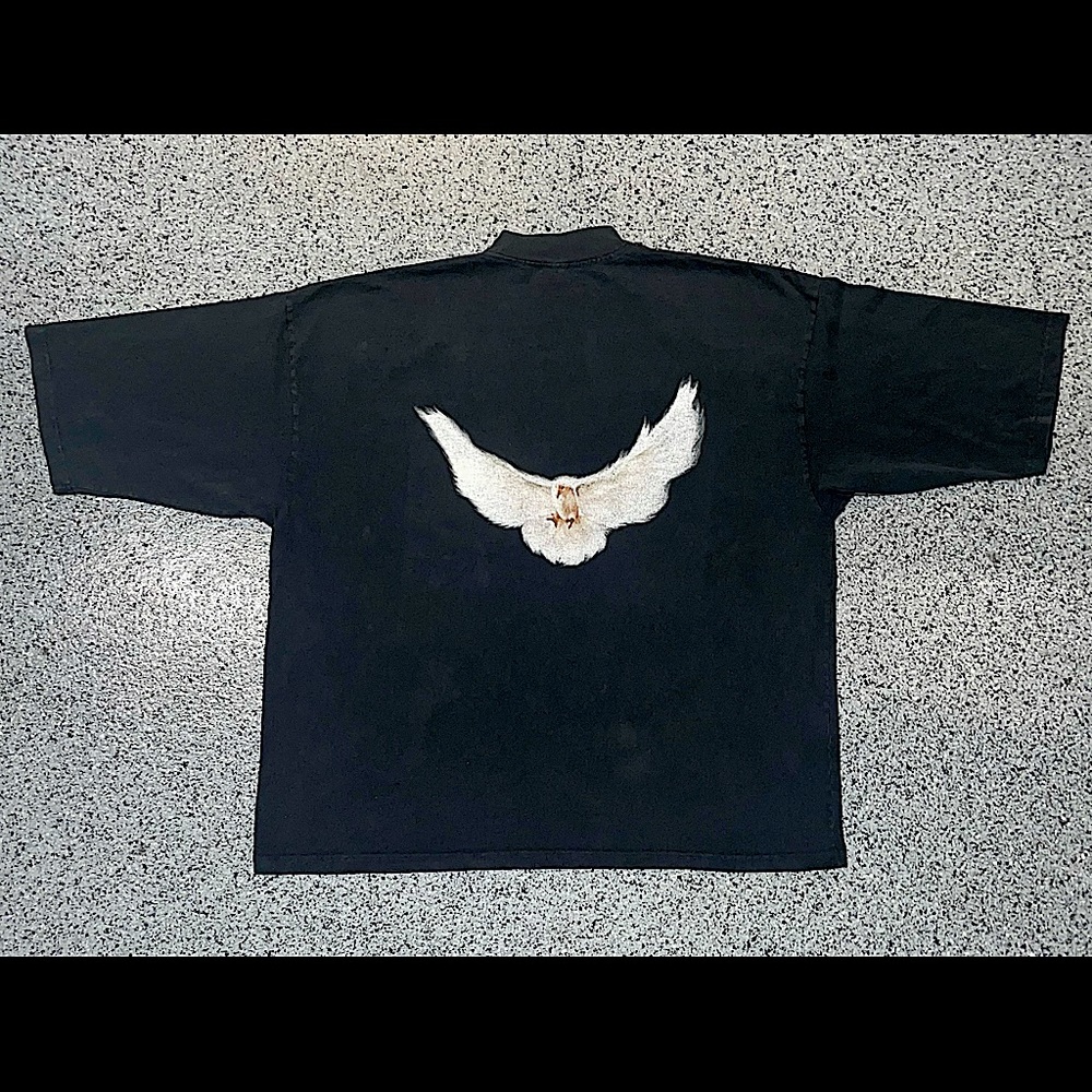 Kanye West Donda 2 YZY x GAP x Balenciaga White Dove Shirt Official Album Merch